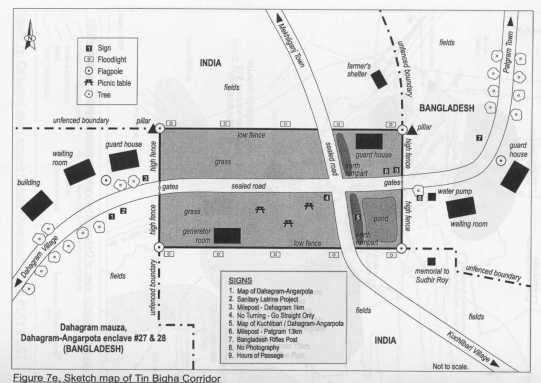 Detalle del Corredor de Tin Bigha