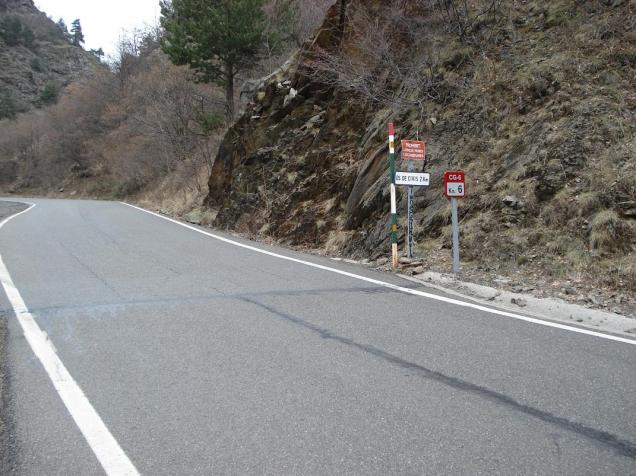 Frontera entre España y Andorra en os de Civ�s (click para ampliar)