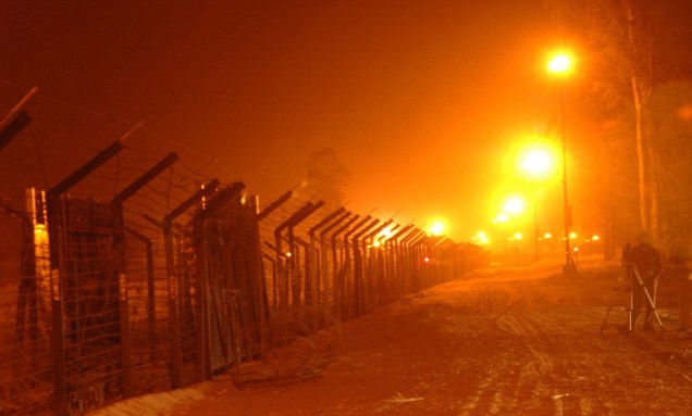 fencing constructed along the indo - pakistan border - fao chris