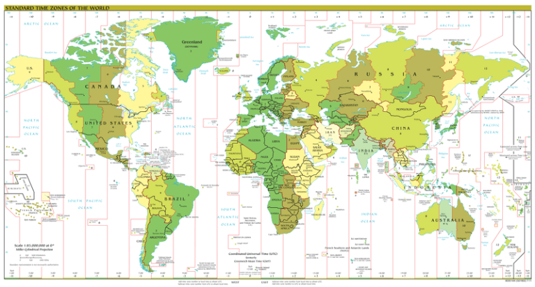 El orden de entrada en el año nuevo, país por país – Fronteras