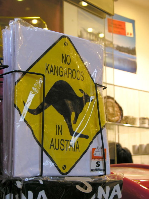 No kangaroos