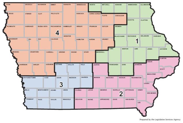 Iowa Districts