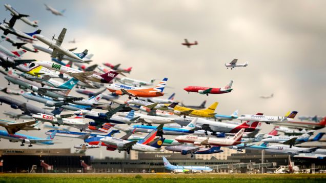 A fucking lot of planes at Hannover